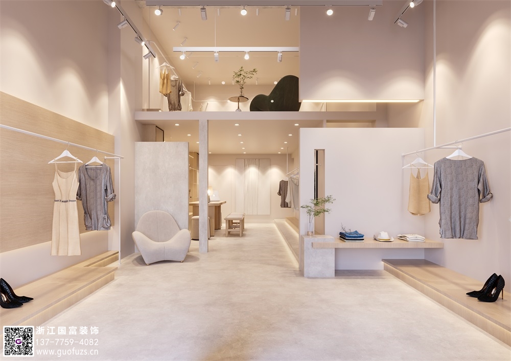 LOFT風格服裝店設(shè)計方案